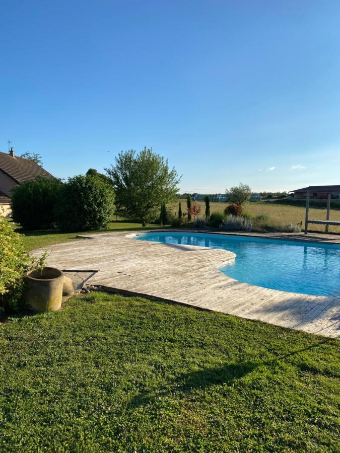 Agreable Chambre D'Hote Calme Avec Piscine Souvans Εξωτερικό φωτογραφία
